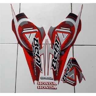 STIKER STRIPING LIS LES POLET BODY MOTOR HONDA BEAT KARBU 2009 TERMURAH LIS LES BODY BEAT KARBU 2009