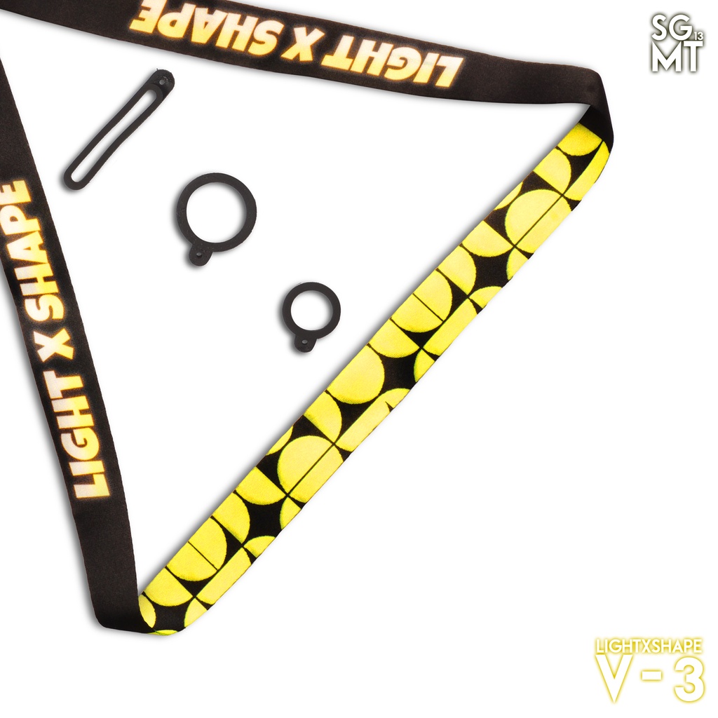 Lanyard Sigmat13 Gantungan id card Printing name tag &quot;SHAPE SERIES&quot; V3