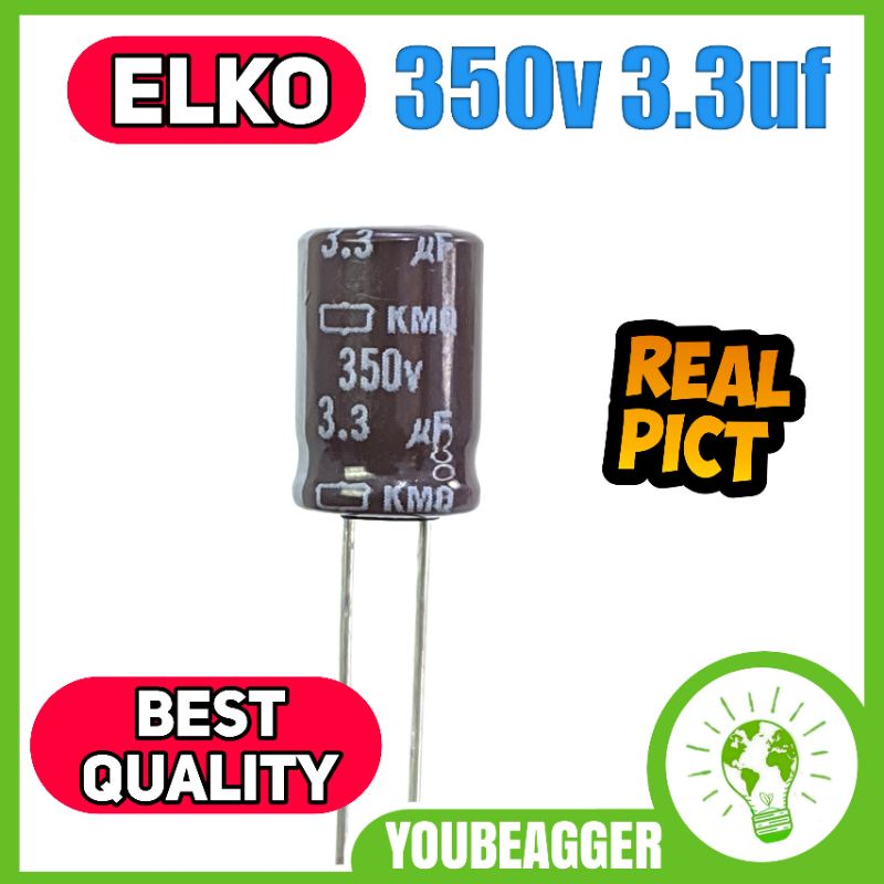 Elko 350v 3.3uf