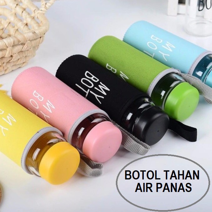 FYGALERY My Bottle Botol Minum Bening Transparan Tempat Penyimpanan Air Anak Unik Water Bottle Drink Murah