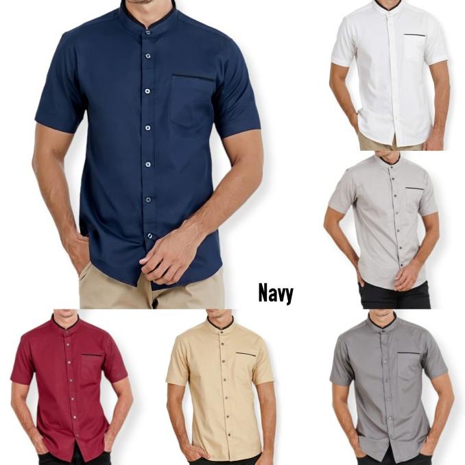 Baju Kemeja Koko Pria Kemeja Pria Gamis Baju Muslim Koko Pria