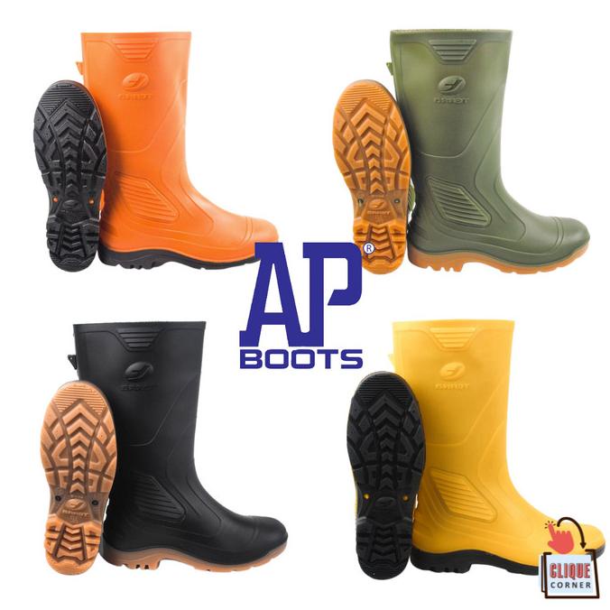 AP Boots TERRA ECO 3 Kuning - Sepatu Boot PVC