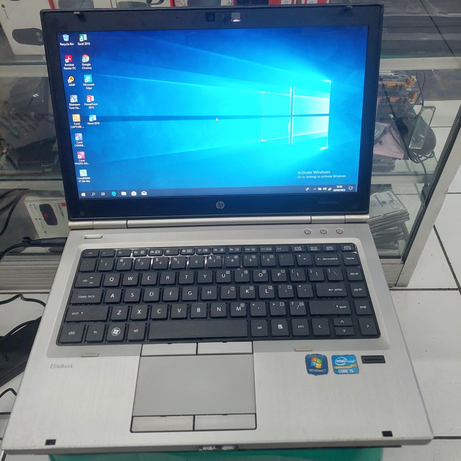 LAPTOP HP ELITEBOOK 8470P CORE I5 GEN3 SECOND NORMAL JUAL MURAH