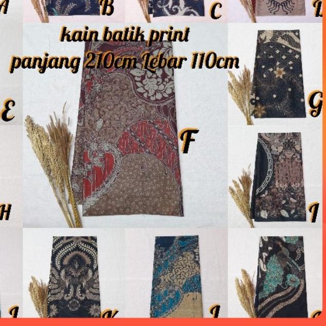 ❂ KAIN BATIK KATUN BATIK COKLAT BATIK METERAN KAIN BATIK PEKALONGAN ✵