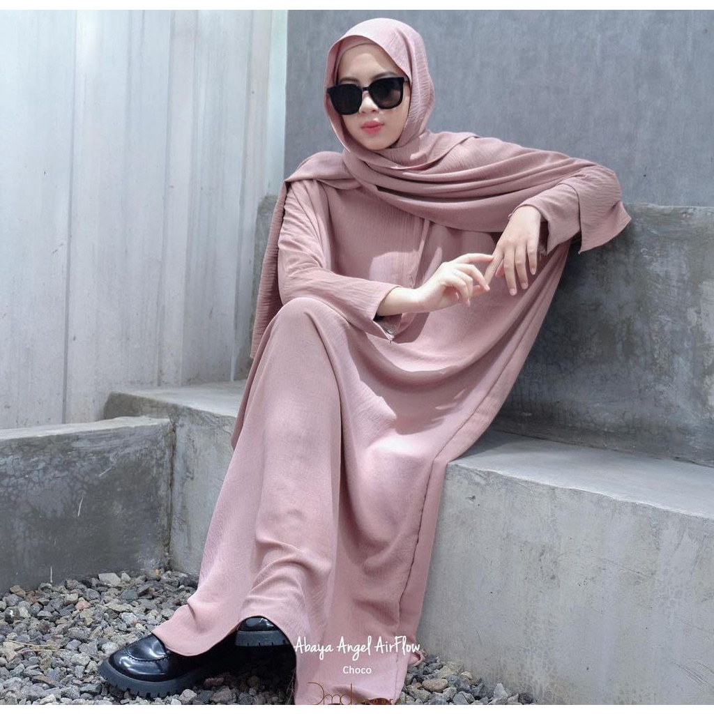 SHANUM SET ABAYA PASMINA