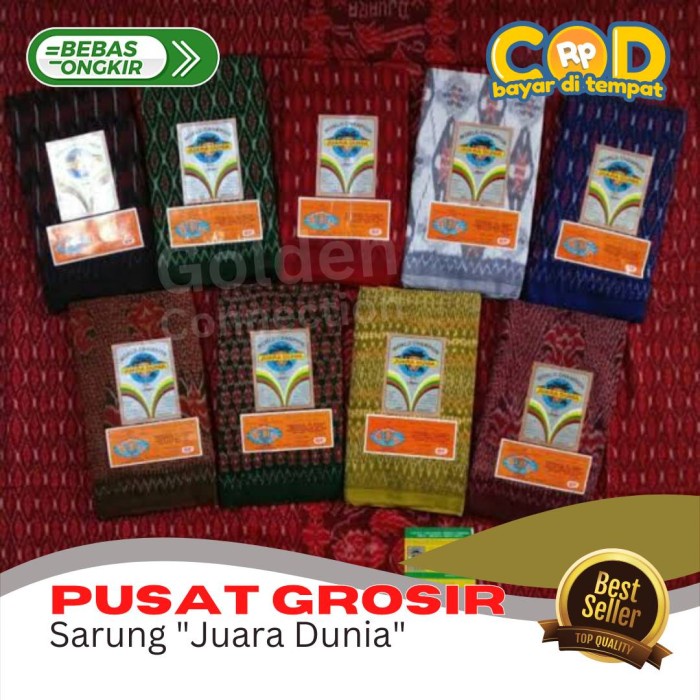 Halaandshop- Sarung Goyor Juara Dunia
