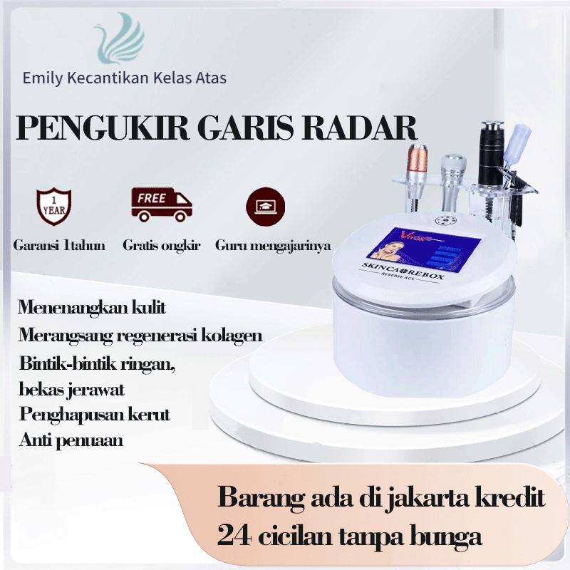 [Ready Stock]⭐Showroom JKT⭐Alat Ukiran Garis Radar 4 in 1 Mesin Kecantikan Wajah Anak Tanpa Benang A