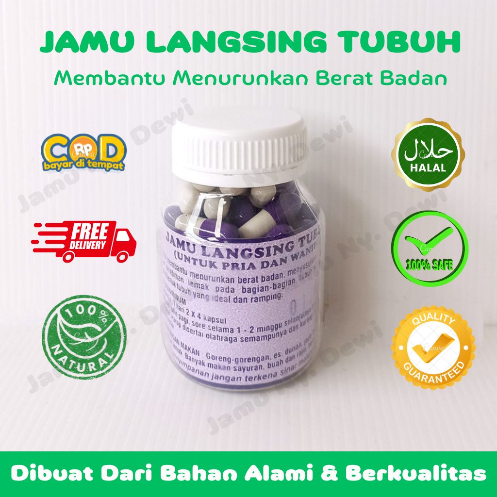 

Jamu Kapsul Pelangsing Penurun Berat Badan Pria Dan Wanita
