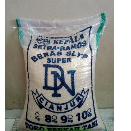 

➸ Beras Setra Ramos Cianjur 10Kg Mekar Pulen Enak Murah PREMIUM. ☆