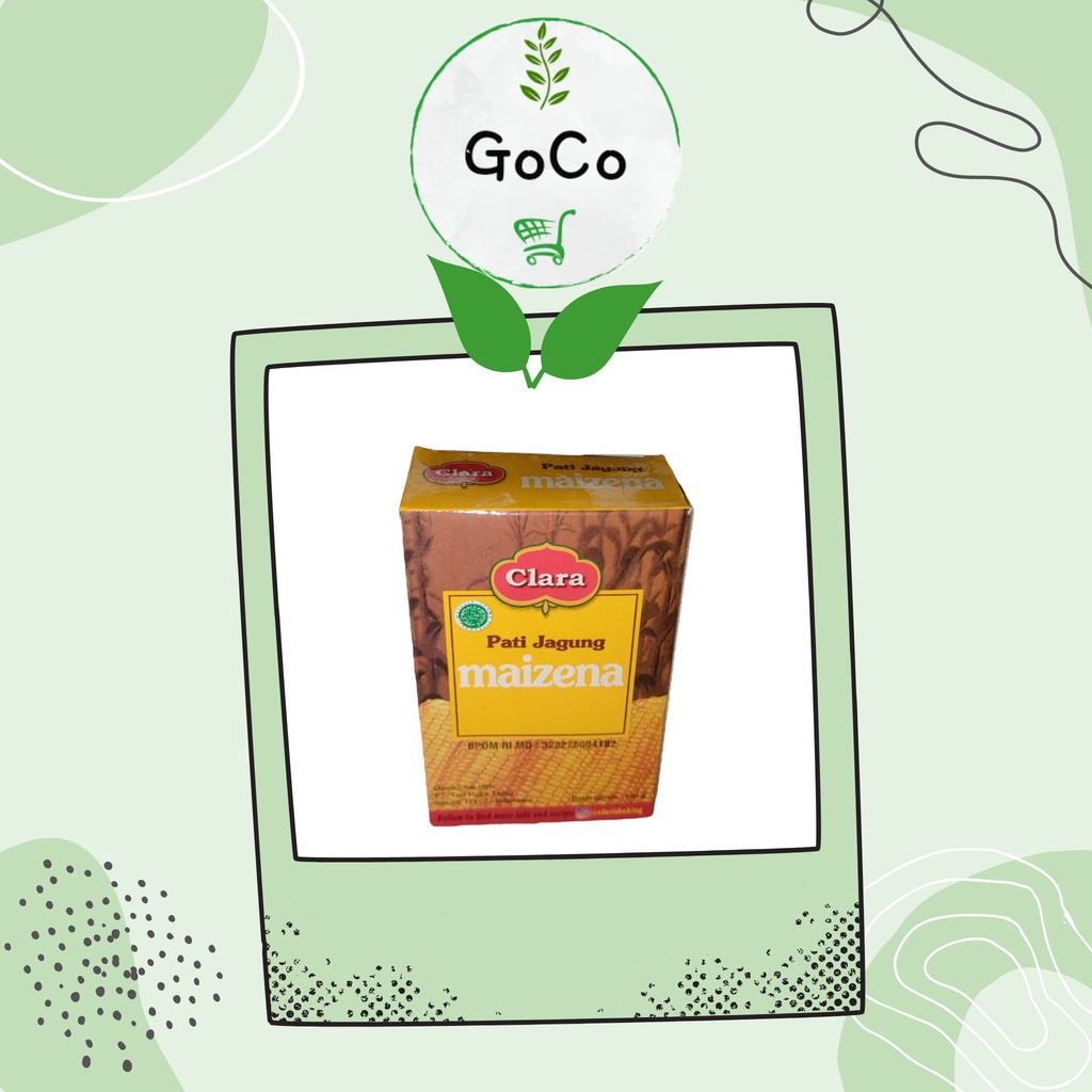 

CLARA | Pati Jagung Maizena | 100 Gram |Eco-Friendly Packaging by GoCo