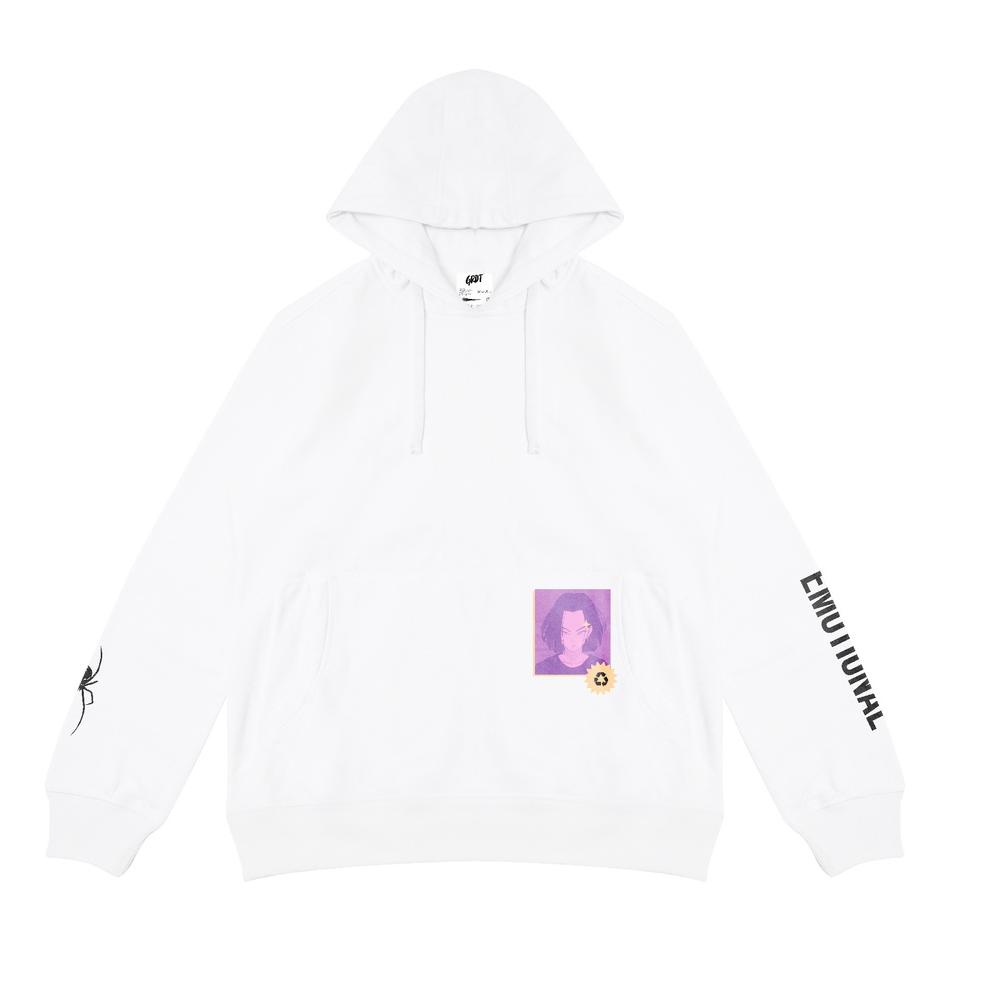 MURAH BANGET GRDT Emotional Hoodie White