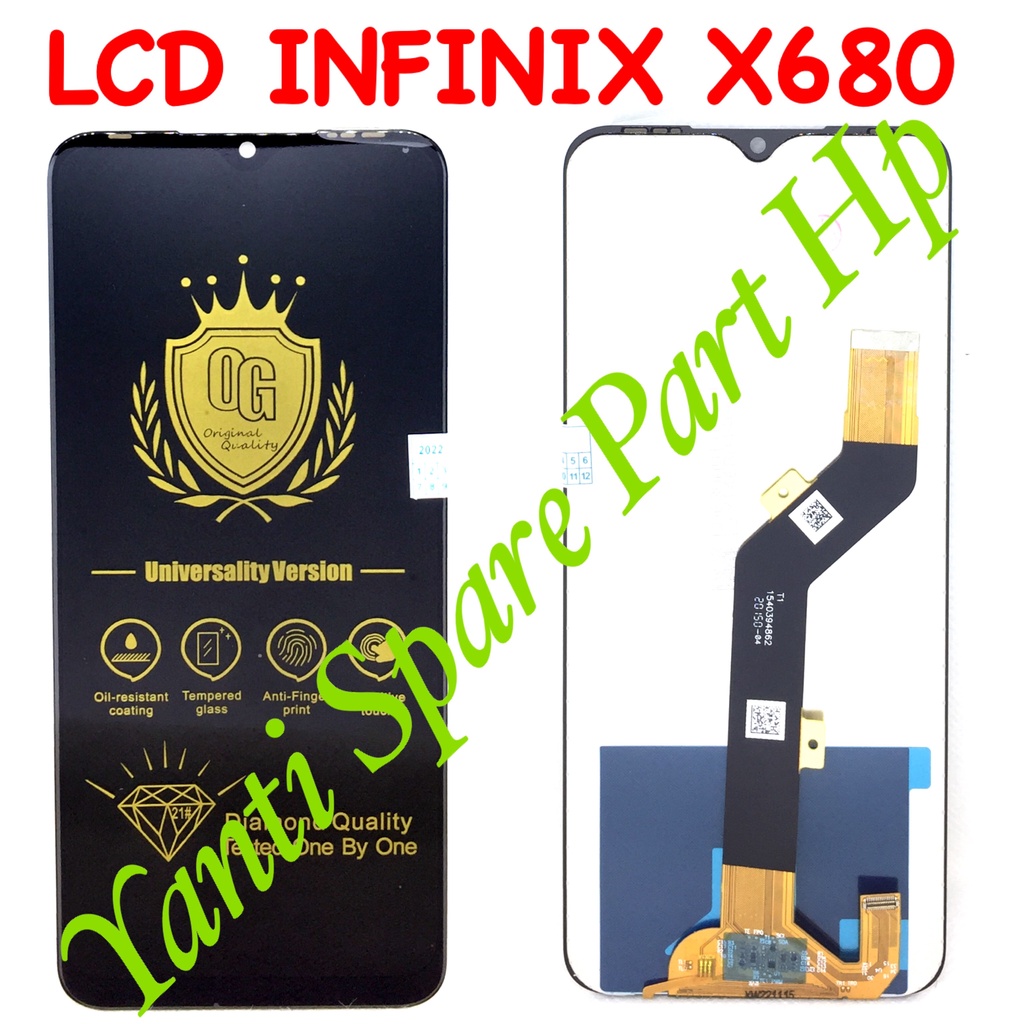 Lcd Touchscreen Infinix HOT 9 Play X680 Fullset Original New