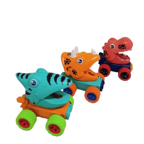 [YI33] Mainan Mobil Dino Roda Lucu Press and Go YI 33 - Mainan  Dinosaur World Fun Press Sliding Pulled Car