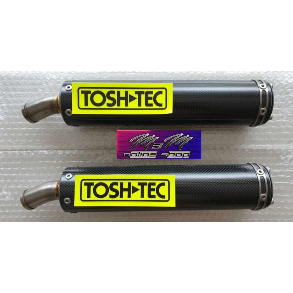 Knalpot Silincer Carbon-Titanium TOSHTEC