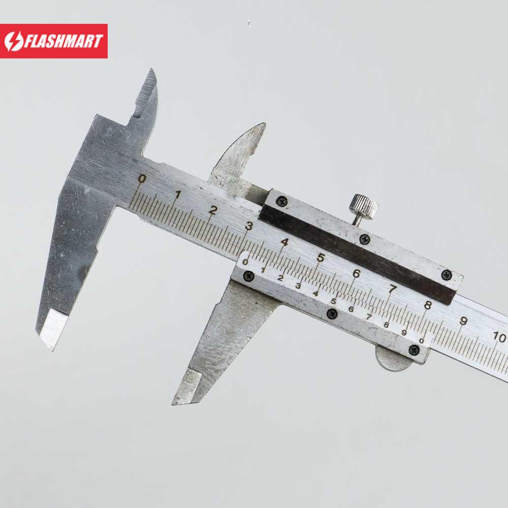 Flashmart Jangka Sorong Vernier Caliper Micrometer 15CM - JIG-RE0150