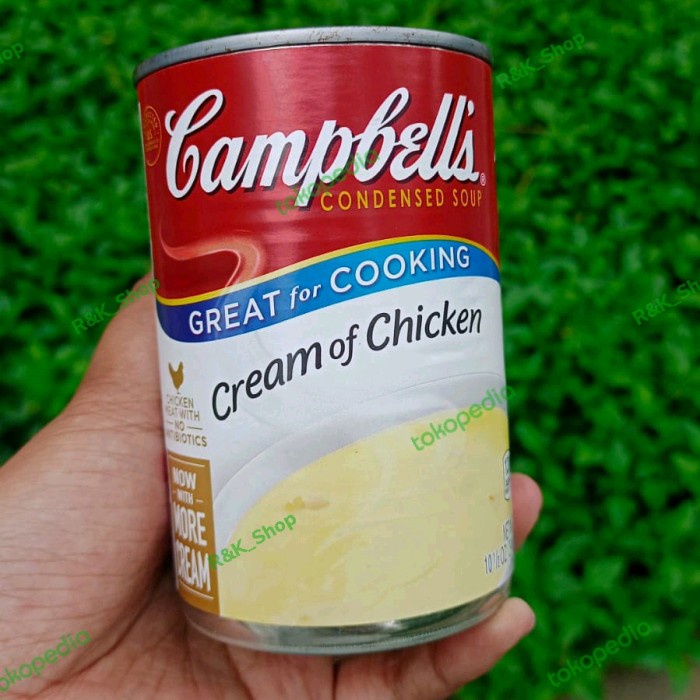 

Campbell cream of chicken soup 298gr