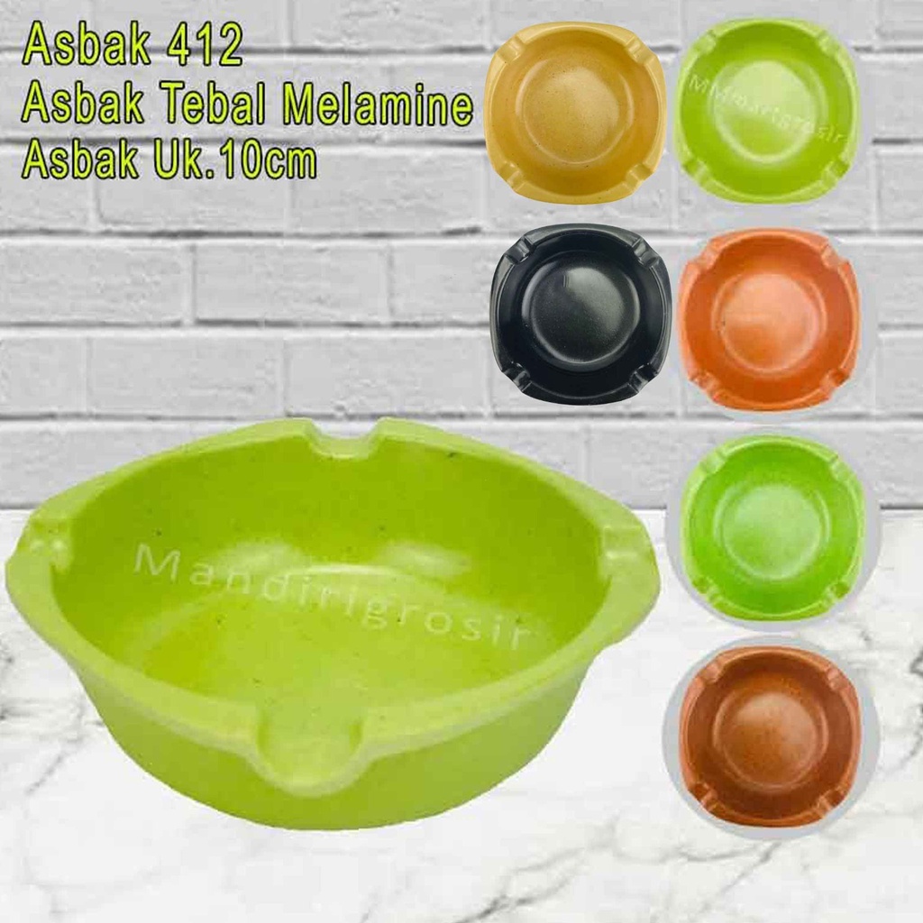 Asbak Melamine *Asbak 412 * Asbak Tebal *uk.10cm