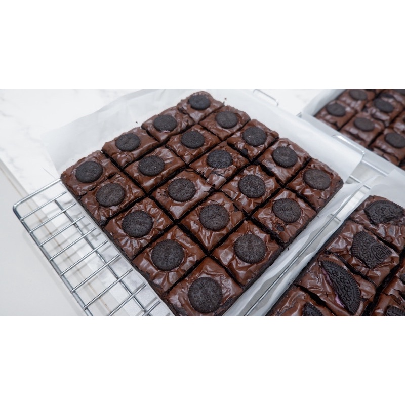 

Laminos Choco Brownies uk 20x20 / Brownies Panggang / Bronis Panggang