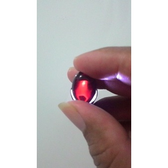 Cincin Batu Akik Kecubung Api FS356