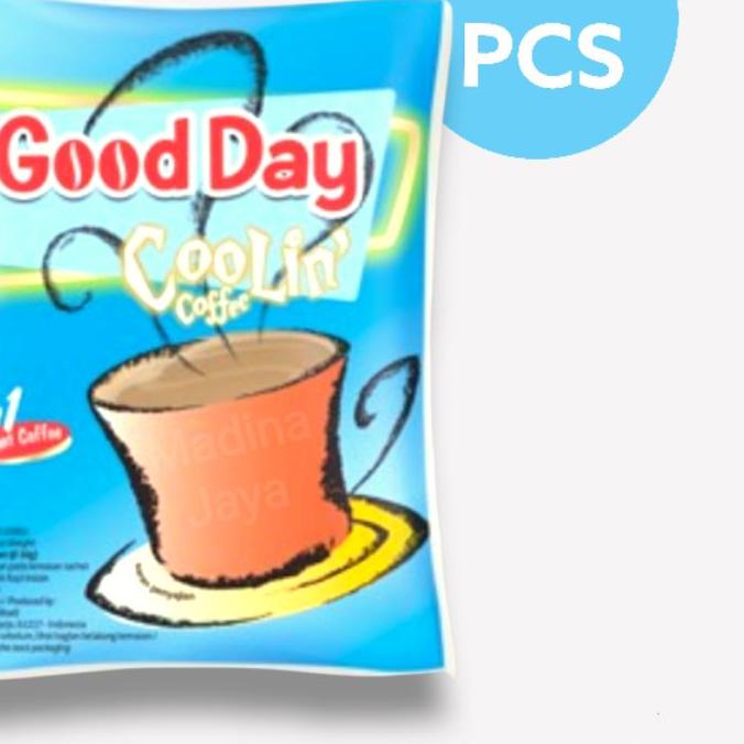 

♧ Good Day Kopi Instant 3 In 1 Coolin Coffee (50pcs x 20g) ☀