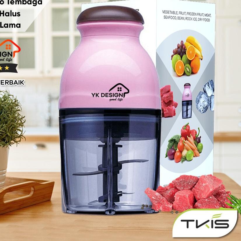 ✻ Blender / Penggiling Daging kapsul MINI Mesin Penggiling Pencacah Daging Sayur Buah YK DESIGN YK-1