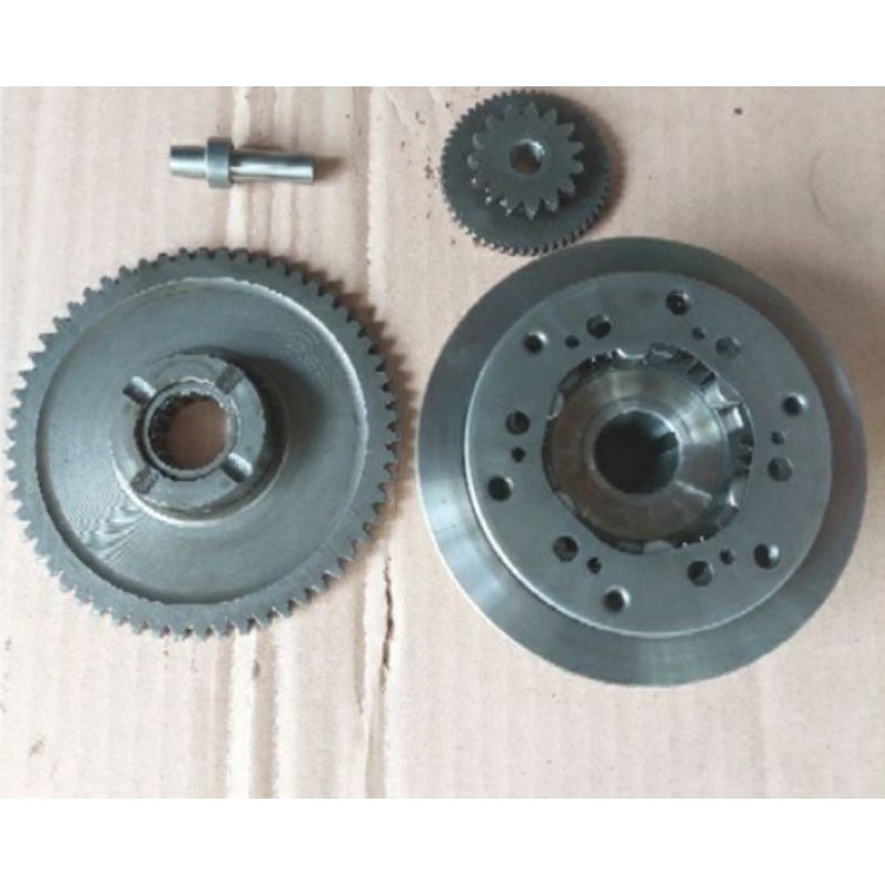 Oneway Gigi Stater Gigi Penghantar Stater Wanwai Pelor Set Verza Megapro Monoshock CRF 150