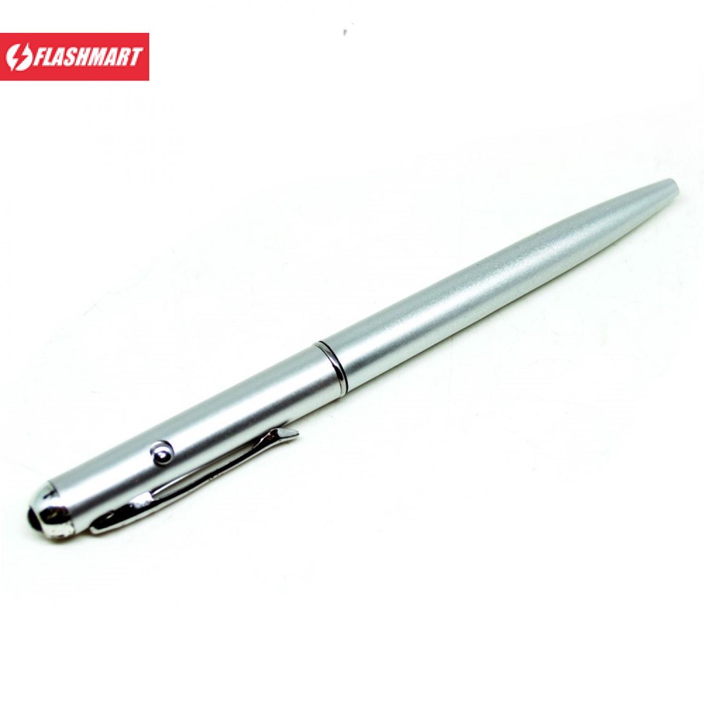 Flashmart Pena Tinta Invisible Magic Pen dengan UV Light - HY-0812