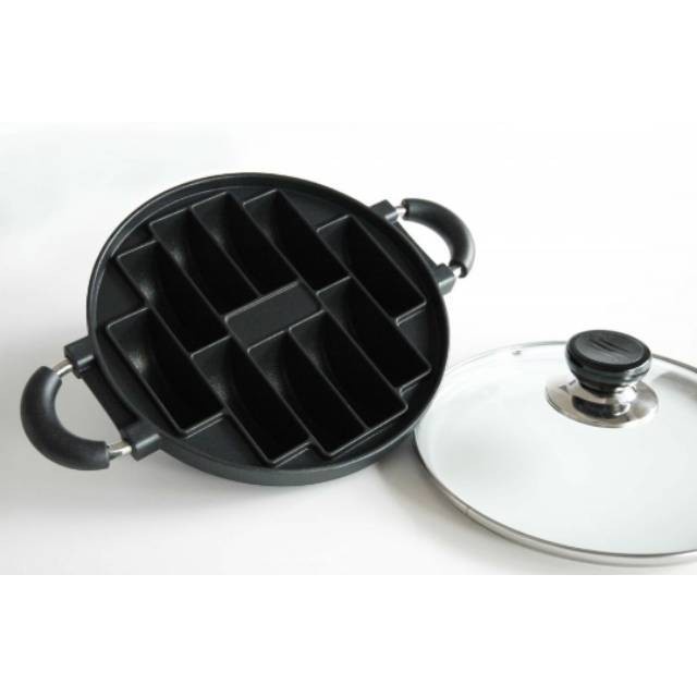 #@#@#@#@] UP716 Happy call Cetakan kue pukis isi 10 Lubang PLUS TUTUP KACA Cetak