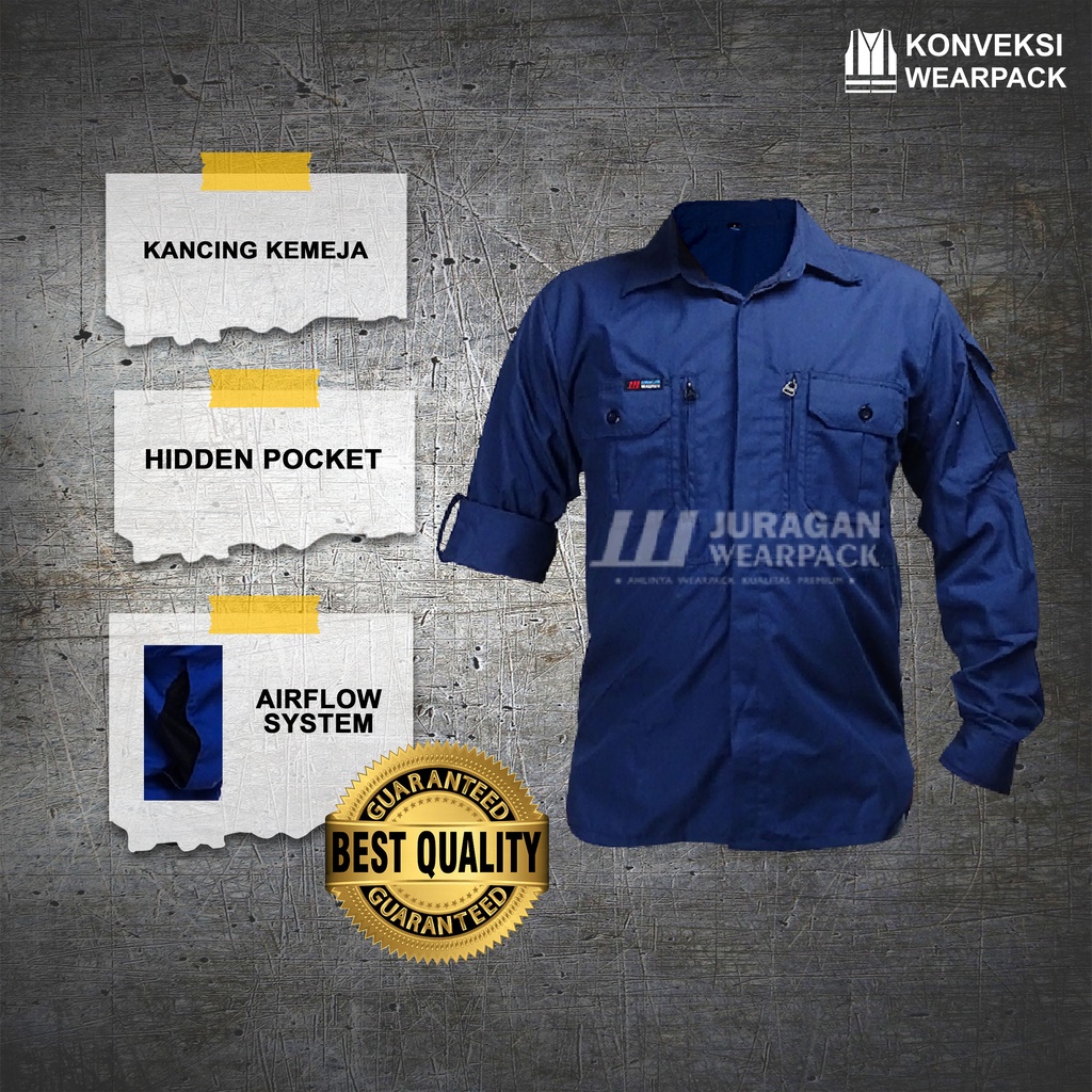 Wearpack Safety Smart Engineer Series Warna Biru Navy