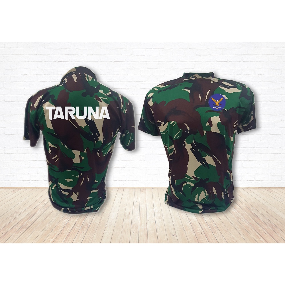 Kaos Loreng/Malvinas Jersey dryfit Taruna Akmil, AAL, AAU, Akademi TNI