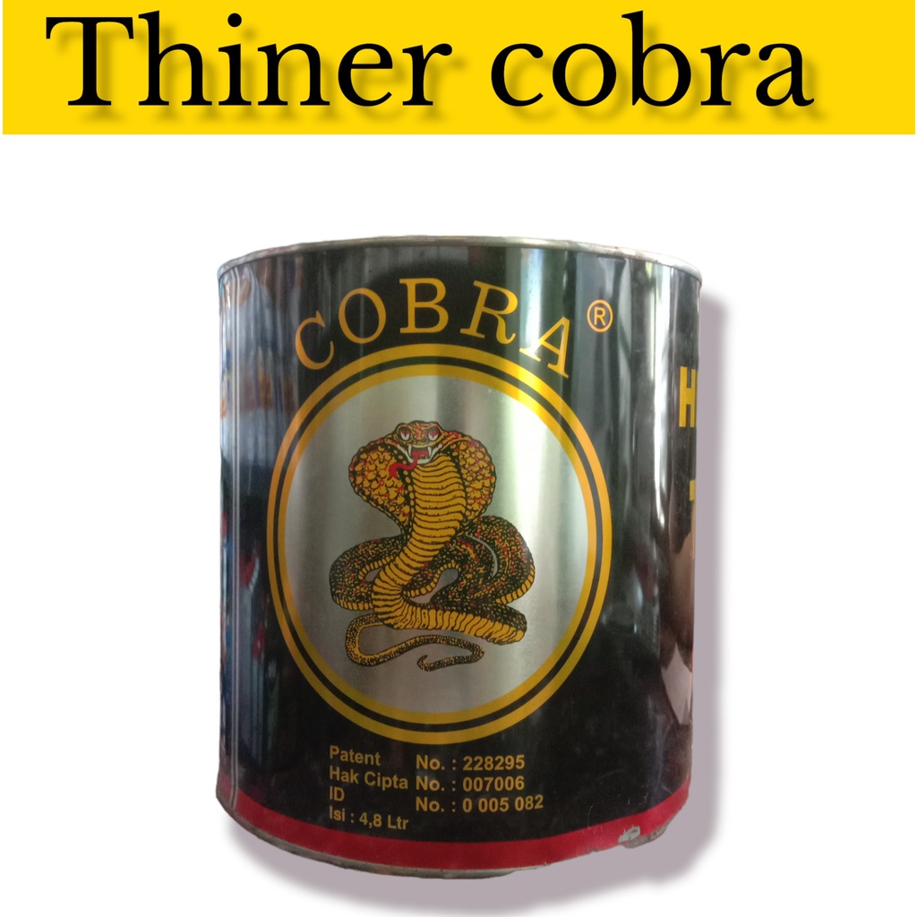 THINER PENGENCER CAT MINYAK CAT THINER COBRA 1GALON