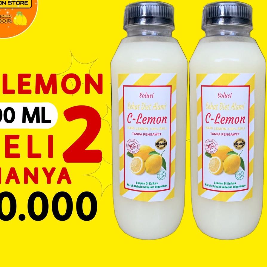 

Limited ⚡️⚡️C-LEMON 500 ML SARI LEMON ASLI UNTUK DIET SEHAT ALAMI MINUMAN KESEHATAN JUS DIET MINUMAN DETOX KAYA VITAMIN C