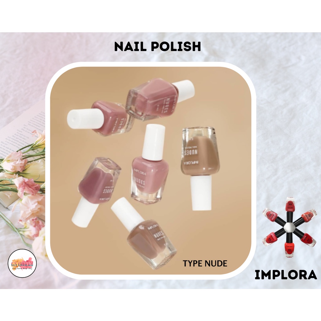 IMPLORA NAIL POLISH - 8 ML - HARGA PER BOTOL