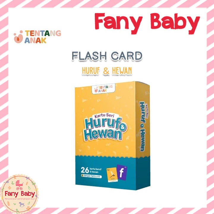 TENTANG ANAK FLASH CARD SERI HURUF &amp; HEWAN