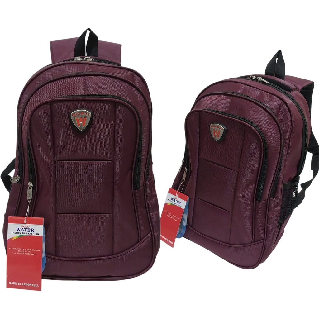TAS GENDONG ANAK SMP DAN SD KELAS 6 - TAS BAHU ANAK KARAKTER LOGO BAHAN POLYSTER - LOGO - BUSA TIGA 