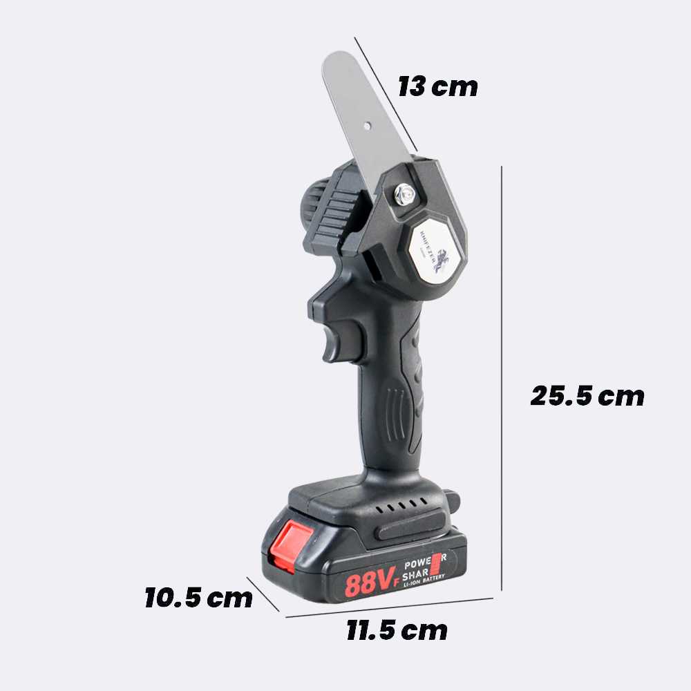 (BISA COD) FTIHSHP  Gergaji Mesin Senso Cordless Chainsaw 88V 6 Inch 550W - D260489