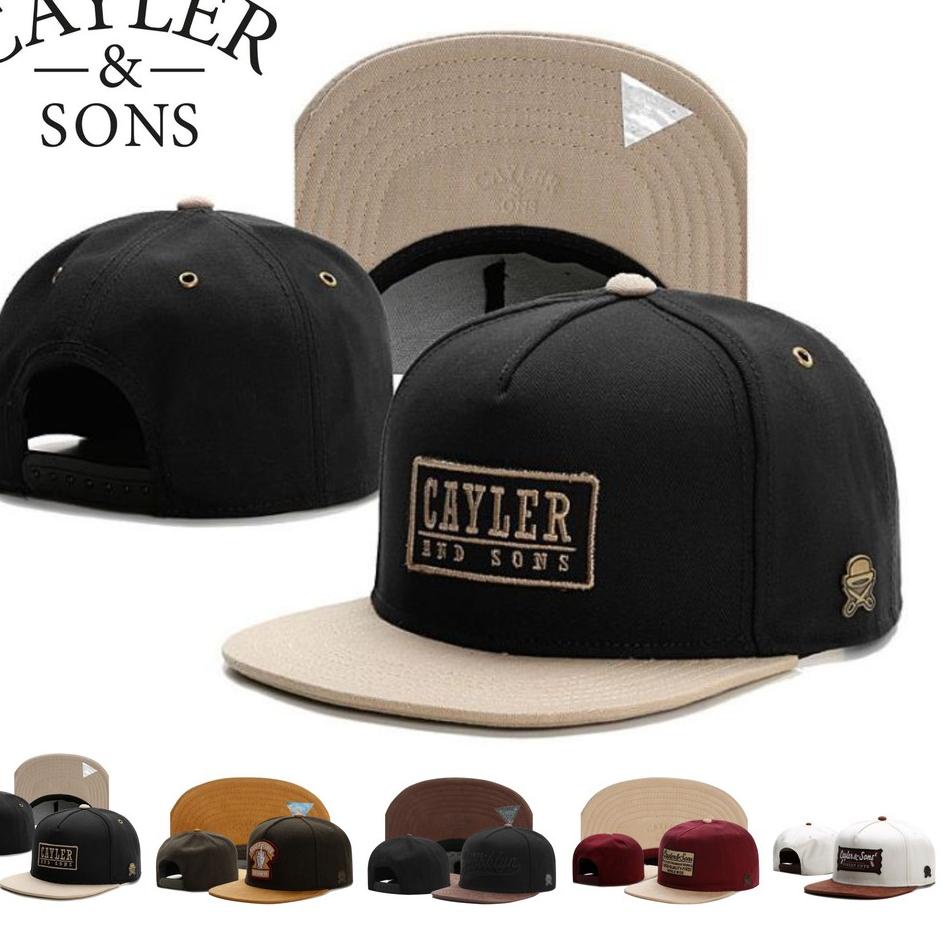 TOPI SNAPBACK CAYLER & SONS ORIGINAL IMPORT "IN.10Fe23ᴾ"