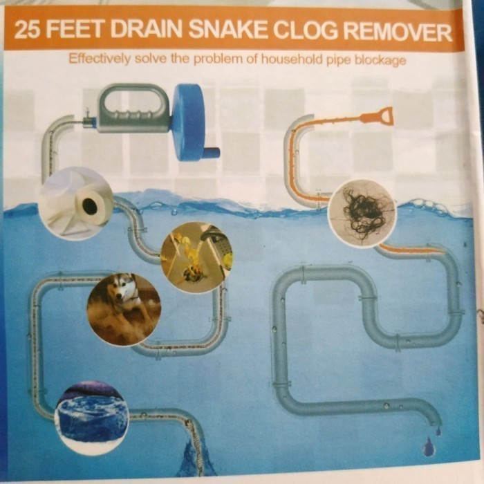 FMFIT plumbing ingenuity - pipe clener