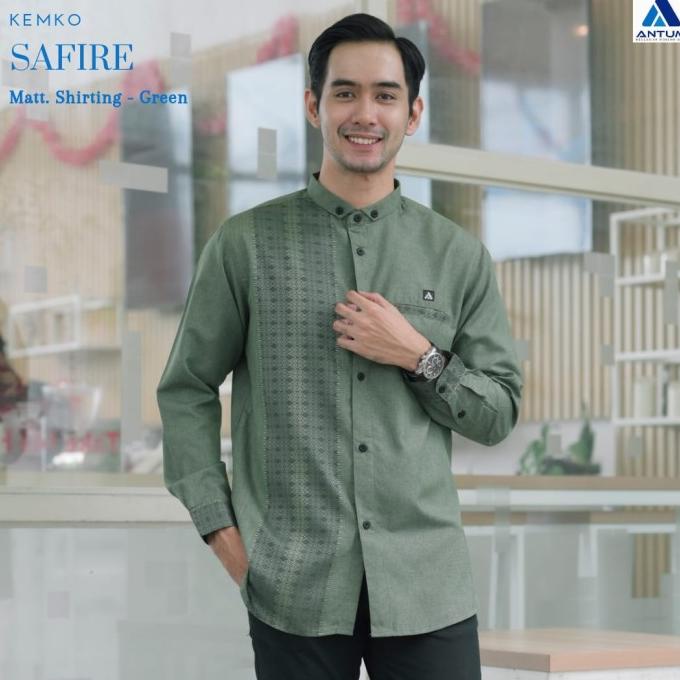 BISA COD Kemko Safire by Antum /BAJU KOKO PRIA/BAJU KOKO DEWASA/BAJU KOKO ANAK/BAJU KOKO LENGAN PANJ