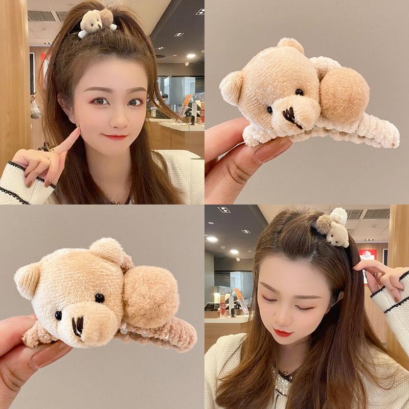 Jepitan Rambut  Wanita Korea Klip Boneka Lucu Fashion Kekinian