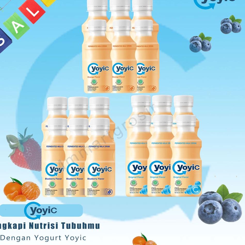 

Serba diskon YOYIC MINUMAN SUSU FERMENTASI 130ML / 6PCS