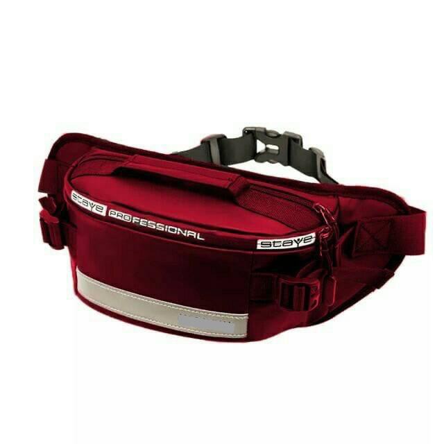 MORMON WAISTBAG AS - Tas Selempang Pria Wanita MORYMONY-AS MARUN