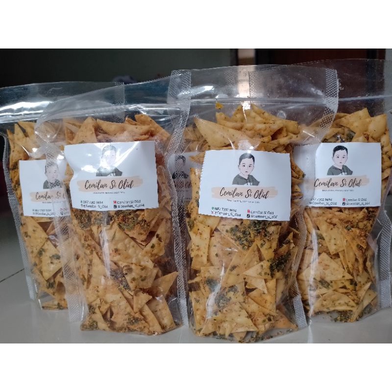 

[100gr] KRUPUK PANGSIT PEDAS DAUN JERUK