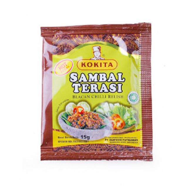 

KOKITA SAMBAL TERASI HOT 10 x 15G