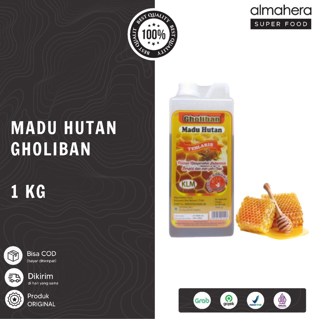 

Madu Hutan Gholiban - Madu KLM Kalimantan 1 Kg