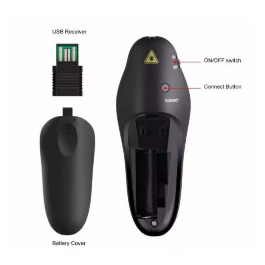 wireless presenter mtech MT-016 pointer