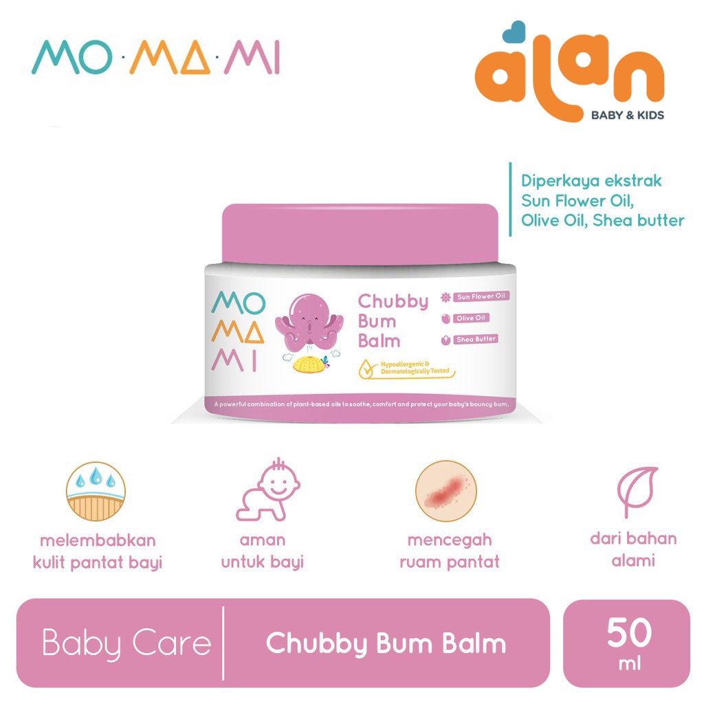 Momami Chubby Bum Balm Cream 50gram