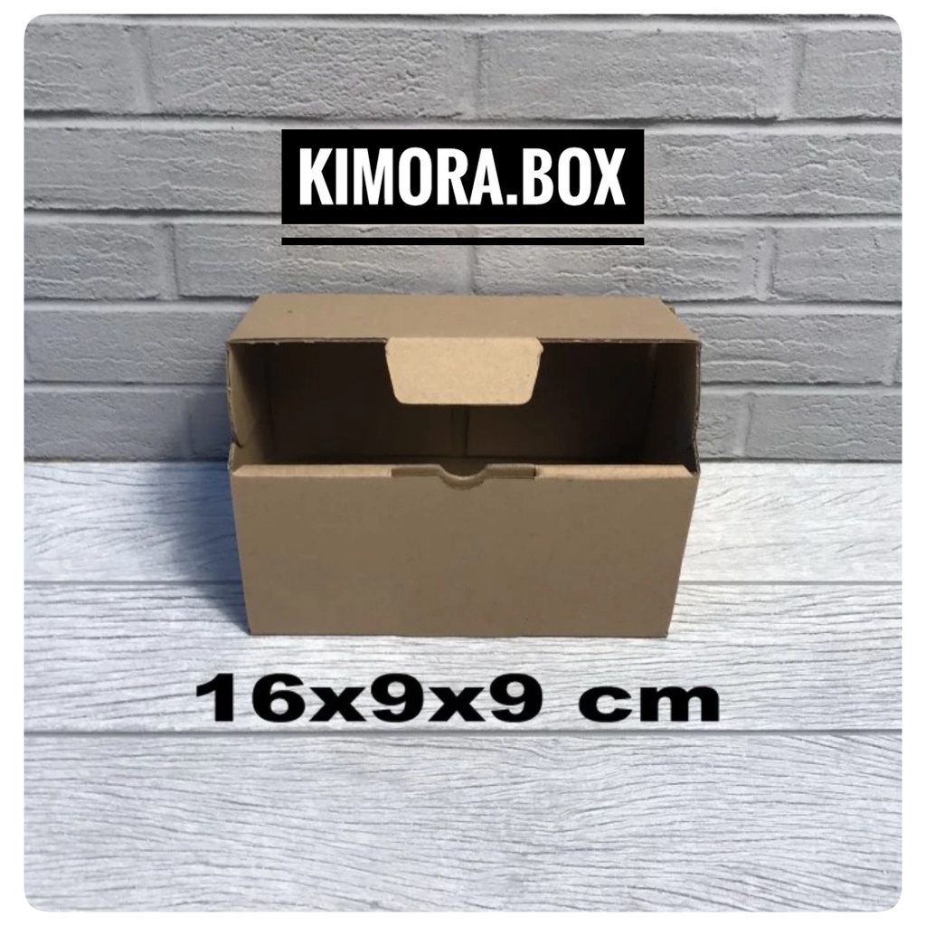 

Kardus karton uk. 16x9x9 cm...die cut box kotak Souvenir -dll
