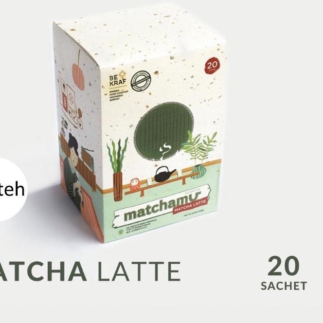 

℗ Matcha Latte Box of 20 - Matchamu ❁