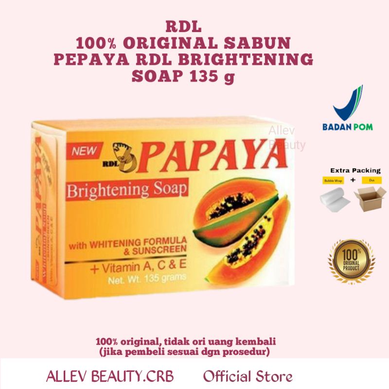 RDL - 100% ORIGINAL SABUN RDL